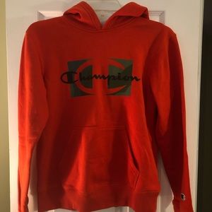 Champion Hoodie Youth L Orange